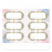 Luxus-Lotus-Ankh-Mandala-Aufkleber - Golden Lotus 
