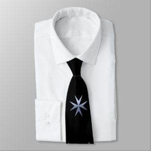 Luxus Maltese Cross Neck Tie Krawatte