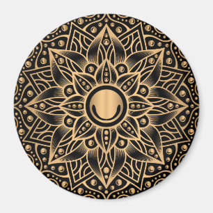 Luxus Mandala 12 Magnet