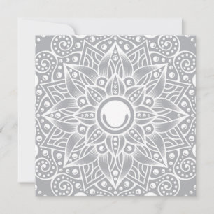 Luxus Mandala 14 Feiertagskarte