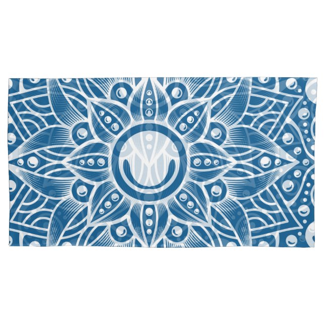 Luxus Mandala 16 Kissenbezug (Vorderseite)