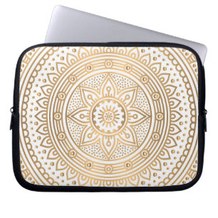 Luxus-Mandala 1 Laptopschutzhülle