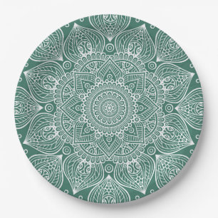 Luxus Mandala 37 Pappteller