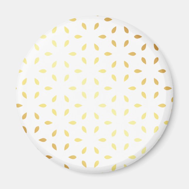 Luxus Mandala 9 Magnet (Vorne)