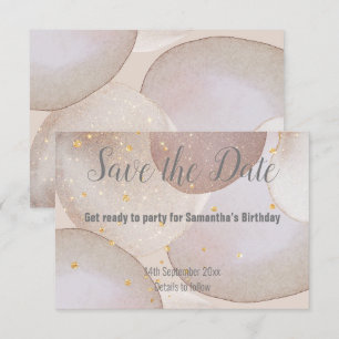 LUXUS-MARMOR-BLASE GOLD SAVE-THE-DATE-RSVP-KARTE RSVP KARTE