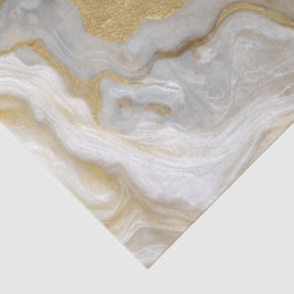 Luxus Marmor Gold Weiß Harmonie Abstrakte Struktur Seidenpapier