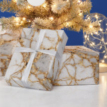 Luxus Marmor Goldader Weiß Glitter Muster