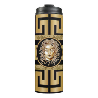Luxus Medusa Gold Thermosbecher