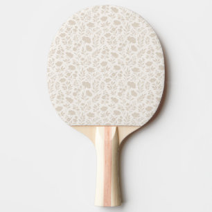 Luxus-Minimal-Botanikmuster Tischtennis Schläger