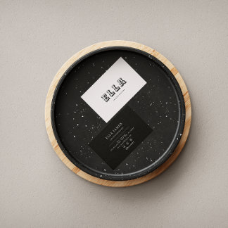 Luxus-Minimal-Geschäftskarte für Profis Visitenkarte