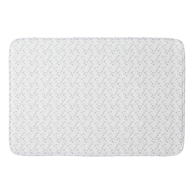 Luxus-Minimal-Sternenstaub-Badezimmer-Matte Badematte (Vorderseite)