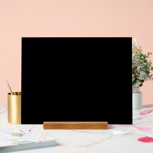 Luxus-Minimalist Back to School Acrylschild (Hochzeit)