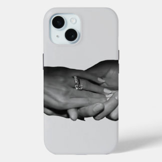 Luxus-Minimalist-Paar-Ring-Hand-iPhone-15-Hülle Case-Mate iPhone Hülle
