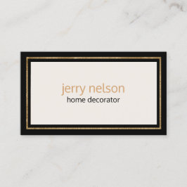 Luxus Minimalistisch zeitgenössisch Visitenkarte