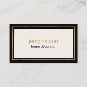 Luxus Minimalistisch zeitgenössisch Visitenkarte