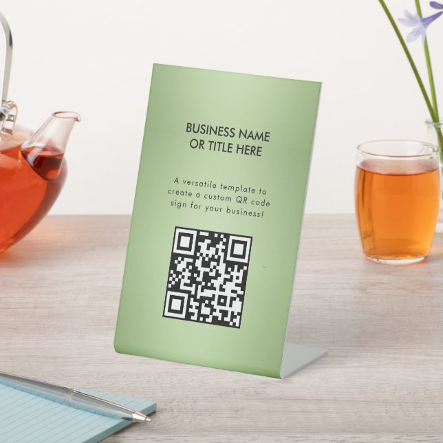 Luxus Mint Green Beauty Salon Signage Sockelschild (In SItu)