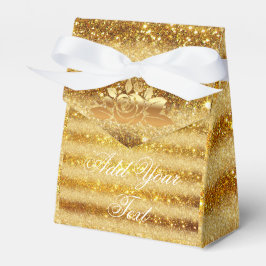 Luxus Mit Monogramm Popular Gold Glitzer Geschenkschachtel