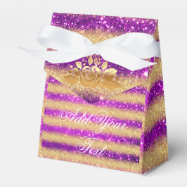 Luxus Mit Monogramm Popular Pink Gold Glitzer Geschenkschachtel