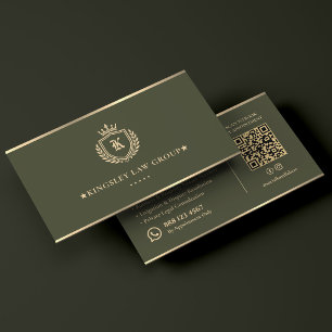 Luxus-Mobiler-Notar-Anwalt Green Crest Law Firm Visitenkarte