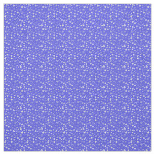 Luxus Moderne Elegante Liebe Blaues Herz Stoff