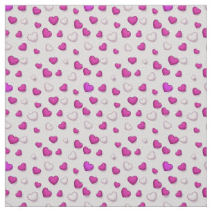Luxus Moderne Elegante Liebe Rosa Herz Stoff