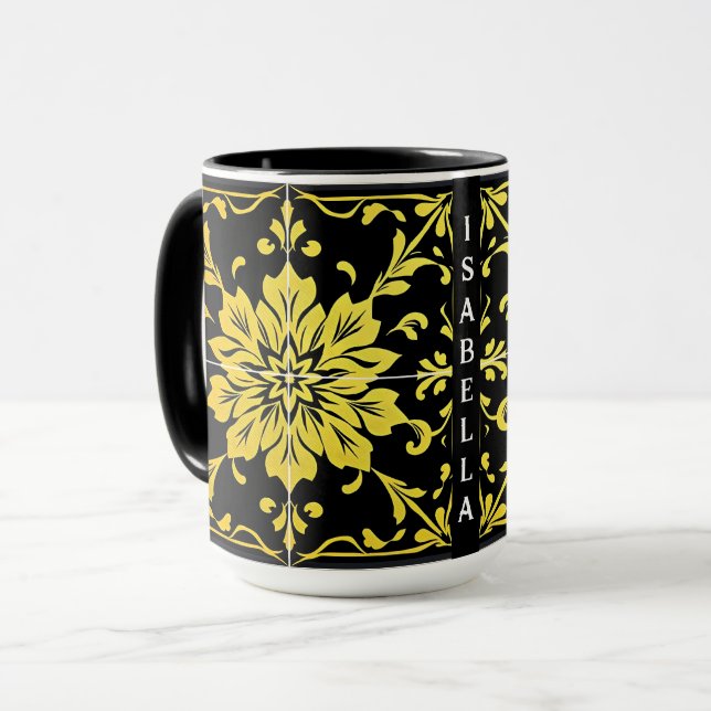 Luxus Moderne Elegante Sammlung Tasse (Vorderseite Links)