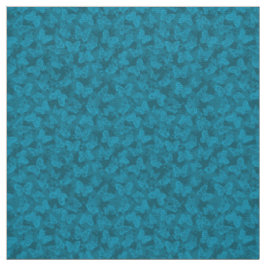 Luxus Moderner Blauer Blauer Blütenschmetterling Stoff