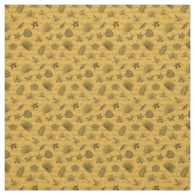Luxus Moderner Tropischer Schmetterling Stoff (Muster)