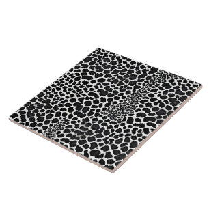 Luxus Modernes White Leopard Elegante Collection Fliese