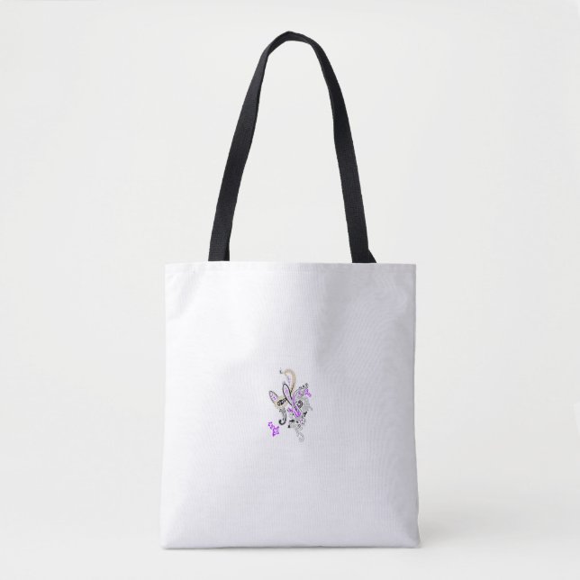 Luxus Monogram Inspiriert Tasche - Personalisierte (Vorderseite)