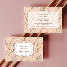 Luxus-Nagelkünstler für Blumen-Designs Unternehmen