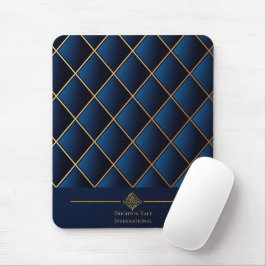 Luxus Navy Gold Executive-Mauspad Mousepad