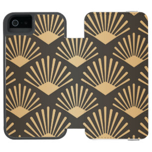 Luxus Ornamente 24 Incipio Watson™ iPhone 5 Geldbörsen Hülle