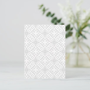 Luxus-Ornamente 45 Postkarte