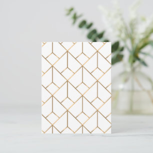 Luxus Ornamente 4 Postkarte