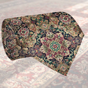 Luxus-Perser-Designer-Teppich Faux-Seide-Halstuc Krawatte