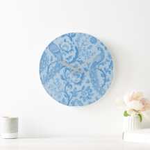 Luxus Persisch Blass Pfau Blau Muster