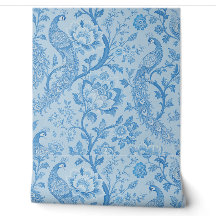 Luxus Persisch Blass Pfau Blau Muster