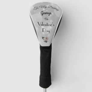 Luxus personalisiert Valentinstag Golf Headcover