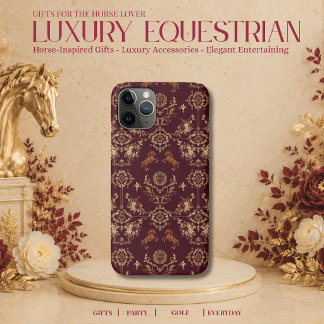 Luxus-Pferdedruck personalisiert  Case-Mate iPhone Hülle
