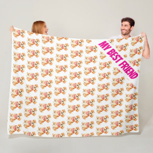 Luxus-Pflegepersonal für Haustiere Moderne Persona Fleecedecke