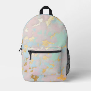 Luxus-Popular-Blush-Pink-Mint-Gold-Kollektion Bedruckter Rucksack