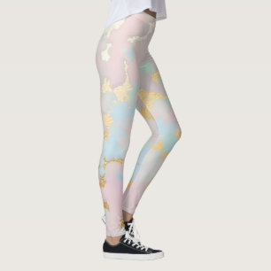 Luxus-Popular-Blush-Pink-Mint-Gold-Kollektion Leggings