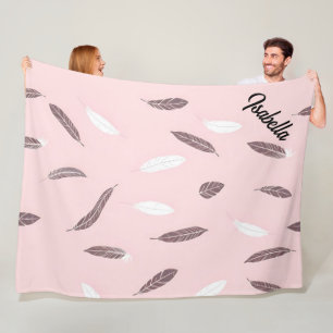 Luxus-Popular-Federn-Boho-Kollektion Fleecedecke