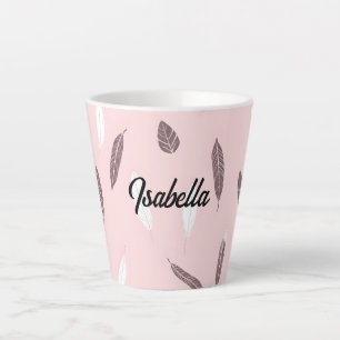 Luxus-Popular-Federn-Boho-Kollektion Milchtasse