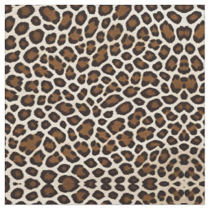 Luxus Populäre White Leopard Elegante Collection Stoff