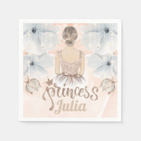 Luxus Princess Birthday Beige Glitzer