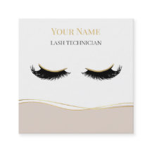 Luxus-QR-Code-Wimperntechnikerin