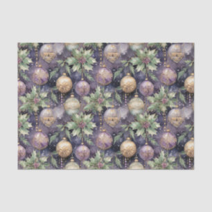 Luxus Radiance Lila und Gold Weihnachtsgeschenk Seidenpapier