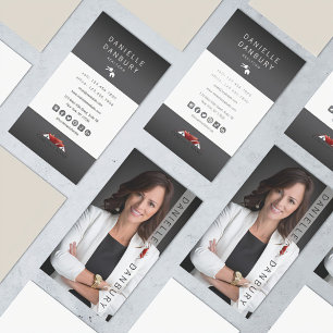 Luxus Real Anwesen Agent Foto Design Visitenkarte